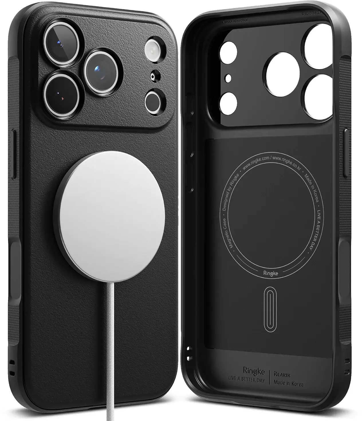 Ringke Onyx Magnetic iPhone 18 Pro Max / 17 Pro Max Hoesje MagSafe Zwart afbeelding 2