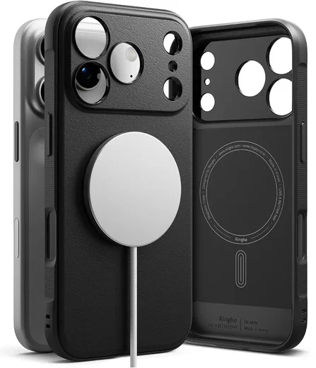 Ringke Onyx Magnetic iPhone 18 Pro Max / 17 Pro Max Hoesje MagSafe Zwart afbeelding 1