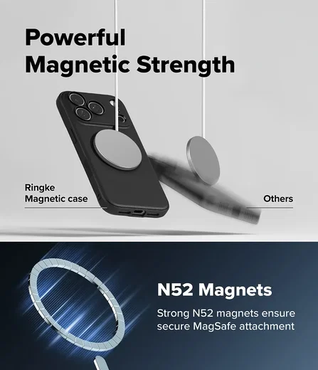 Ringke Onyx Magnetic iPhone 18 Pro Max / 17 Pro Max Hoesje MagSafe Zwart afbeelding 11