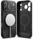 Ringke Onyx Magnetic iPhone 18 Pro Max / 17 Pro Max Hoesje MagSafe Camo Zwart afbeelding 2
