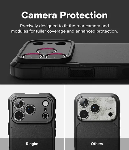Ringke Rugged Gear Magnetic iPhone 18 Pro Max / 17 Pro Max Hoesje Zwart afbeelding 7