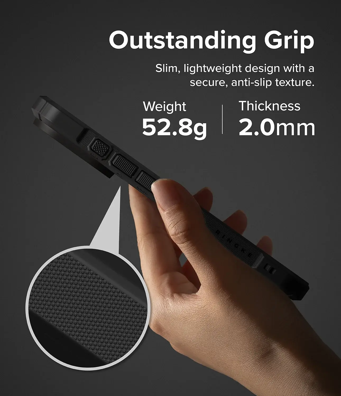 Ringke Rugged Gear Magnetic iPhone 18 Pro Max / 17 Pro Max Hoesje Zwart afbeelding 10