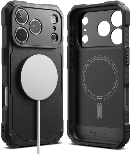 Ringke Rugged Gear Magnetic iPhone 18 Pro Max / 17 Pro Max Hoesje Zwart afbeelding 2