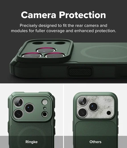 Ringke Rugged Gear Magnetic iPhone 18 Pro Max / 17 Pro Max Hoesje Groen afbeelding 7