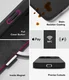 Ringke Silicone Magnetic Apple iPhone 18 Pro Max Hoesje MagSafe Back Cover Zwart afbeelding 8