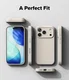 Ringke Silicone Magnetic Apple iPhone 18 Pro Max Hoesje MagSafe Back Cover Beige afbeelding 11