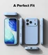 Ringke Silicone Magnetic Apple iPhone 18 Pro Max Hoesje MagSafe Back Cover Blauw afbeelding 11