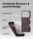 Ringke Silicone Magnetic Apple iPhone 18 Pro Max Hoesje MagSafe Back Cover Rood afbeelding 10