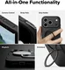 Ringke Alles iPhone 18 Pro Max / 17 Pro Max Hoesje 360° MagSafe Standaard Zwart afbeelding 2