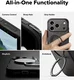 Ringke Alles iPhone 18 Pro Max / 17 Pro Max Hoesje 360° MagSafe Standaard Grijs afbeelding 3