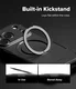Ringke Alles iPhone 18 Pro Max / 17 Pro Max Hoesje 360° MagSafe Standaard Grijs afbeelding 5