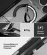 Ringke UX Magnetic iPhone 18 Pro Max / 17 Pro Max Hoesje met Standaard Clear afbeelding 15