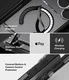 Ringke UX Magnetic iPhone 18 Pro Max / 17 Pro Max Hoesje met Standaard Zwart afbeelding 15