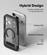 Ringke UX Magnetic iPhone 18 Pro Max / 17 Pro Max Hoesje met Standaard Zwart afbeelding 10