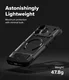 Ringke UX Magnetic iPhone 18 Pro Max / 17 Pro Max Hoesje met Standaard Zwart afbeelding 6