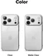 Ringke Fusion Magnetic Apple iPhone 18 Pro / 17 Pro Back Cover Clear afbeelding 13