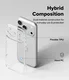Ringke Fusion Magnetic Apple iPhone 18 Pro / 17 Pro Back Cover Clear afbeelding 8