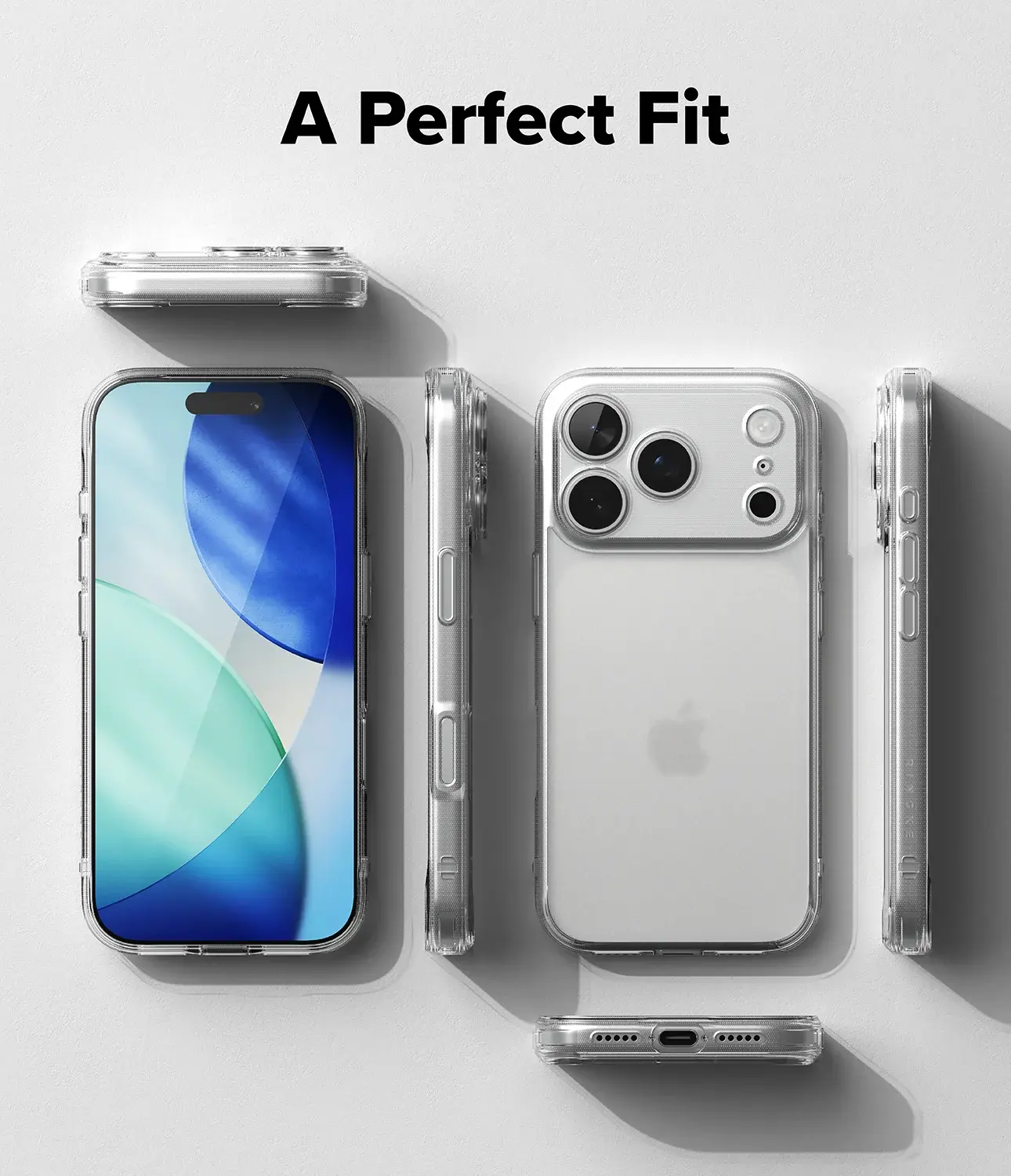 Ringke Fusion Magnetic Apple iPhone 18 Pro / 17 Pro Back Cover Matte Clear afbeelding 9