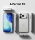 Ringke Fusion Magnetic Apple iPhone 18 Pro / 17 Pro Back Cover Matte Clear afbeelding 9