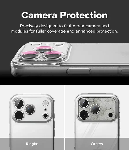 Ringke Fusion Magnetic Apple iPhone 18 Pro / 17 Pro Back Cover Matte Clear afbeelding 7