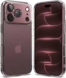 Ringke Fusion Magnetic Apple iPhone 18 Pro / 17 Pro Back Cover Matte Clear afbeelding