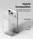 Ringke Fusion Magnetic Apple iPhone 18 Pro / 17 Pro Back Cover Matte Clear afbeelding 8