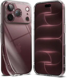 Ringke Air Apple iPhone 18 Pro / 17 Pro Hoesje Flexibel TPU Hoesje Transparant afbeelding