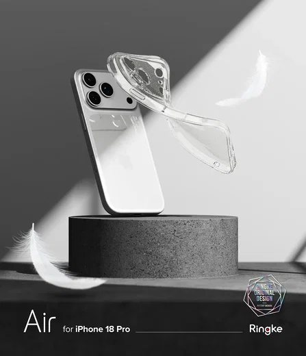 Ringke Air Apple iPhone 18 Pro / 17 Pro Hoesje Flexibel TPU Hoesje Glitter afbeelding 2