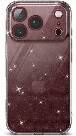 Ringke Air Apple iPhone 18 Pro / 17 Pro Hoesje Flexibel TPU Hoesje Glitter afbeelding 1