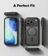 Ringke Fusion Bold Magnetic Apple iPhone 18 Pro / 17 Pro Hoesje MagSafe Zwart afbeelding 12