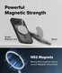 Ringke Fusion Bold Magnetic Apple iPhone 18 Pro / 17 Pro Hoesje MagSafe Zwart afbeelding 4