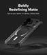 Ringke Fusion Bold Magnetic Apple iPhone 18 Pro / 17 Pro Hoesje MagSafe Zwart afbeelding 5