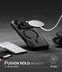 Ringke Fusion Bold Magnetic Apple iPhone 18 Pro / 17 Pro Hoesje MagSafe Zwart afbeelding 2