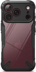 Ringke Fusion X Apple iPhone 18 Pro / 17 Pro Hoesje Back Cover Zwart afbeelding
