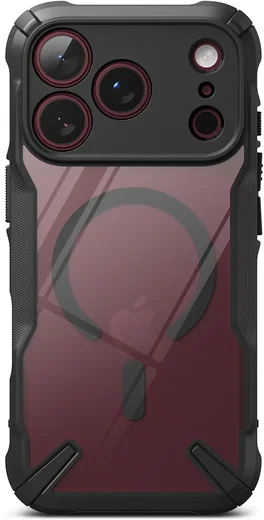 Ringke Fusion X Magnetic Apple iPhone 18 Pro / 17 Pro Hoesje MagSafe Zwart afbeelding 1