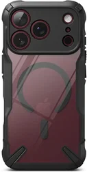 Ringke Fusion X Magnetic Apple iPhone 18 Pro / 17 Pro Hoesje MagSafe Zwart afbeelding