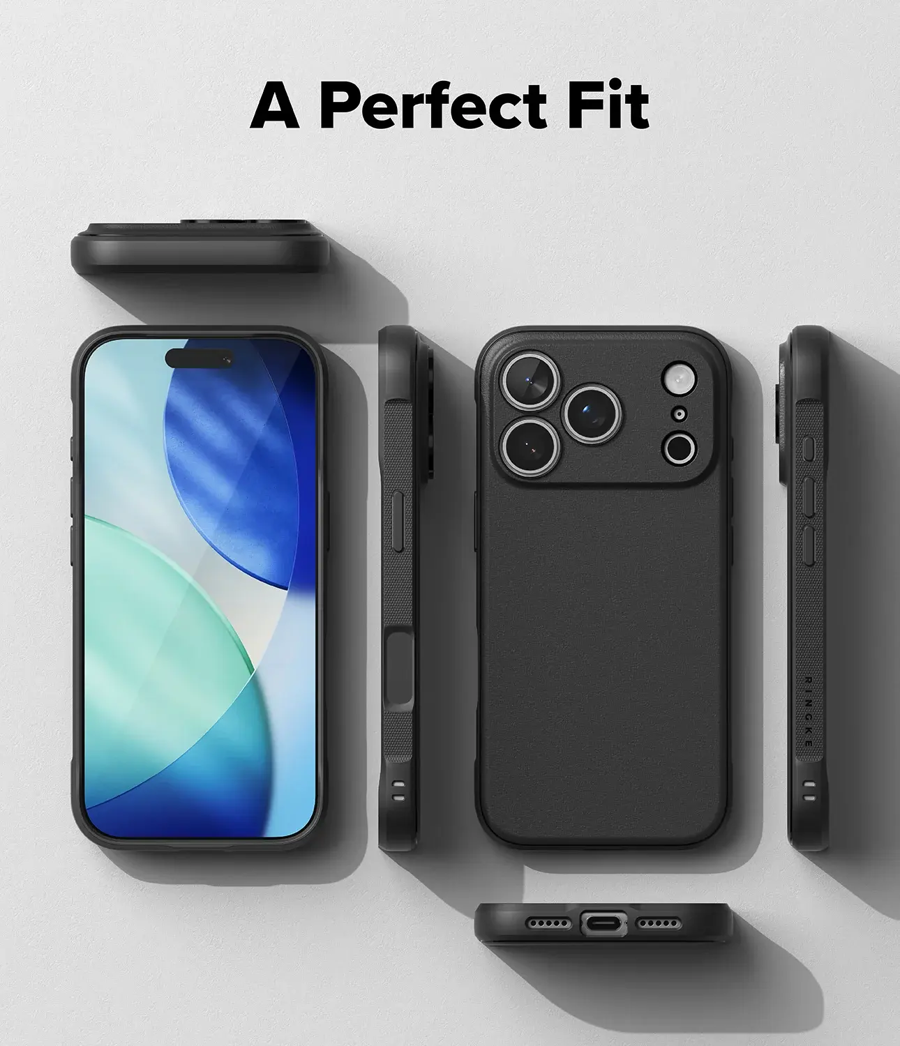 Ringke Onyx Magnetic Apple iPhone 18 Pro / 17 Pro Hoesje MagSafe Zwart afbeelding 11