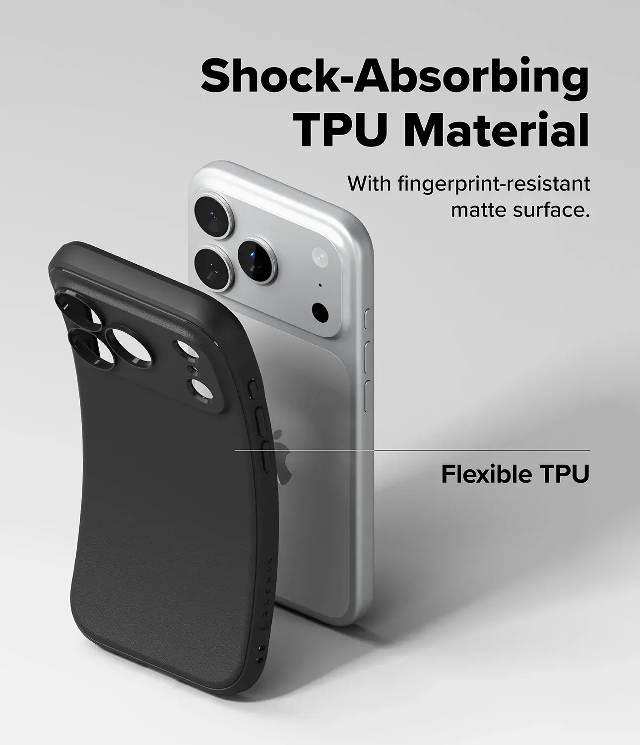 Ringke Onyx Magnetic Apple iPhone 18 Pro / 17 Pro Hoesje MagSafe Zwart afbeelding 10