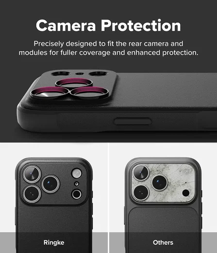 Ringke Onyx Magnetic Apple iPhone 18 Pro / 17 Pro Hoesje MagSafe Zwart afbeelding 9