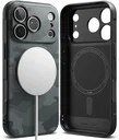 Ringke Onyx Magnetic Apple iPhone 18 Pro / 17 Pro Hoesje MagSafe Camo Zwart