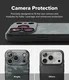 Ringke Onyx Magnetic Apple iPhone 18 Pro / 17 Pro Hoesje MagSafe Camo Zwart afbeelding 9