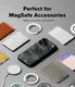 Ringke Onyx Magnetic Apple iPhone 18 Pro / 17 Pro Hoesje MagSafe Camo Zwart afbeelding 3