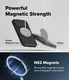 Ringke Rugged Gear Magnetic iPhone 18 pro / 17 Pro Hoesje MagSafe Zwart afbeelding 4