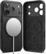 Ringke Silicone Magnetic Apple iPhone 18 Pro Hoesje MagSafe Back Cover Zwart