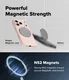 Ringke Silicone Magnetic Apple iPhone 18 Pro Hoesje MagSafe Back Cover Roze afbeelding 7