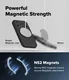 Ringke Alles Apple iPhone 18 Pro / 17 Pro Hoesje 360° MagSafe Standaard Zwart afbeelding 8