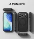 Ringke Alles Apple iPhone 18 Pro / 17 Pro Hoesje 360° MagSafe Standaard Zwart afbeelding 12