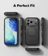 Ringke Alles Apple iPhone 18 Pro / 17 Pro Hoesje 360° MagSafe Standaard Grijs afbeelding 12