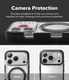 Ringke UX Magnetic iPhone 18 Pro / 17 Pro Hoesje MagSafe Standaard Transparant afbeelding 11