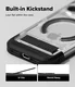 Ringke UX Magnetic iPhone 18 Pro / 17 Pro Hoesje MagSafe Standaard Transparant afbeelding 5